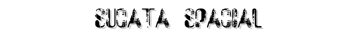 Sucata Spacial font